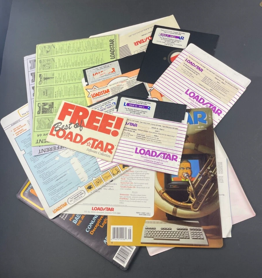 VTG Collection,Commodore 64 iss. #33-45 Disc 1, 2 and #47 Monthly Software jl - Image 2 of 4