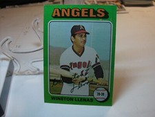 1975 Topps Mini Baseball Card  #597 Winston Llenas     (90621)