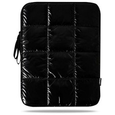 Puffy Laptop Sleeve 13 Inch Black, Waterproof Carrying Case Bag for Women, Fl...