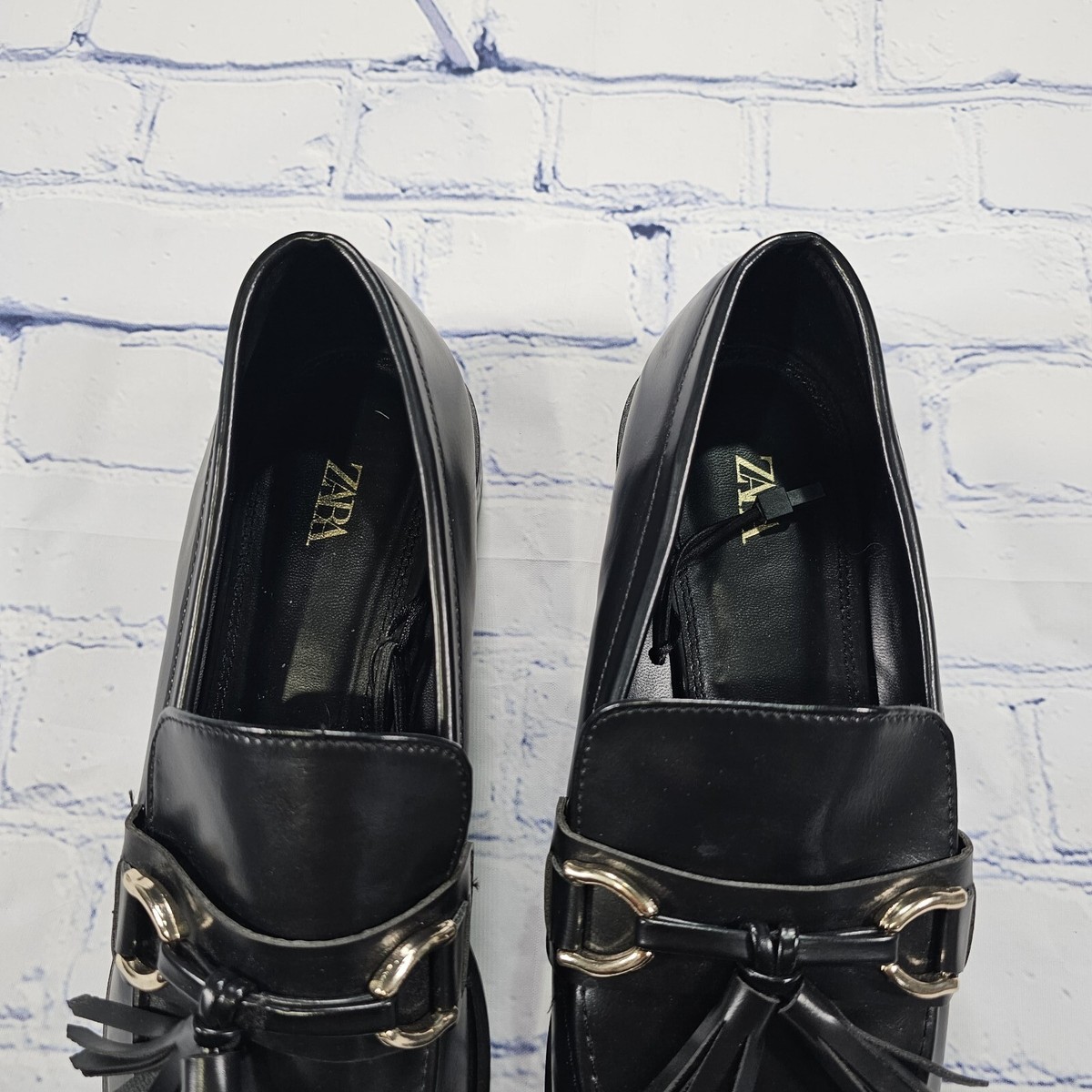 Zara ☆ Beads Loafer Zara Women loafers with pearl beads and micro studs 2522/510