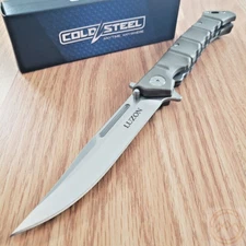 Cold Steel Medium Luzon Liner Folding Knife 4" 8Cr13MoV Steel Blade GFN Handle