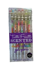 OOLY TUTTI FRUTTI SCENTED MULTI-COLORED GEL PENS- SKU # 132-16  *NEW*