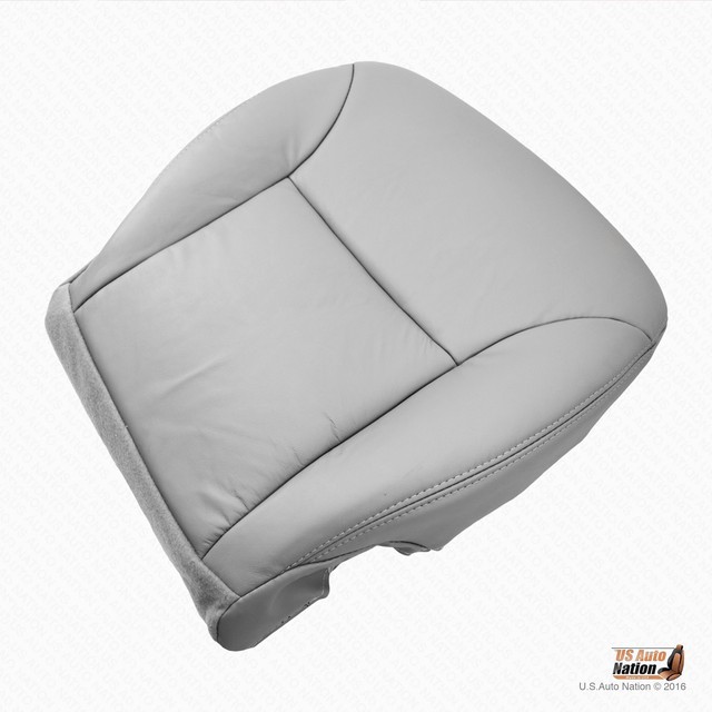 PASSENGER Bottom Synth Leather Seat Cover Gray Fits 2002 2003 Lexus