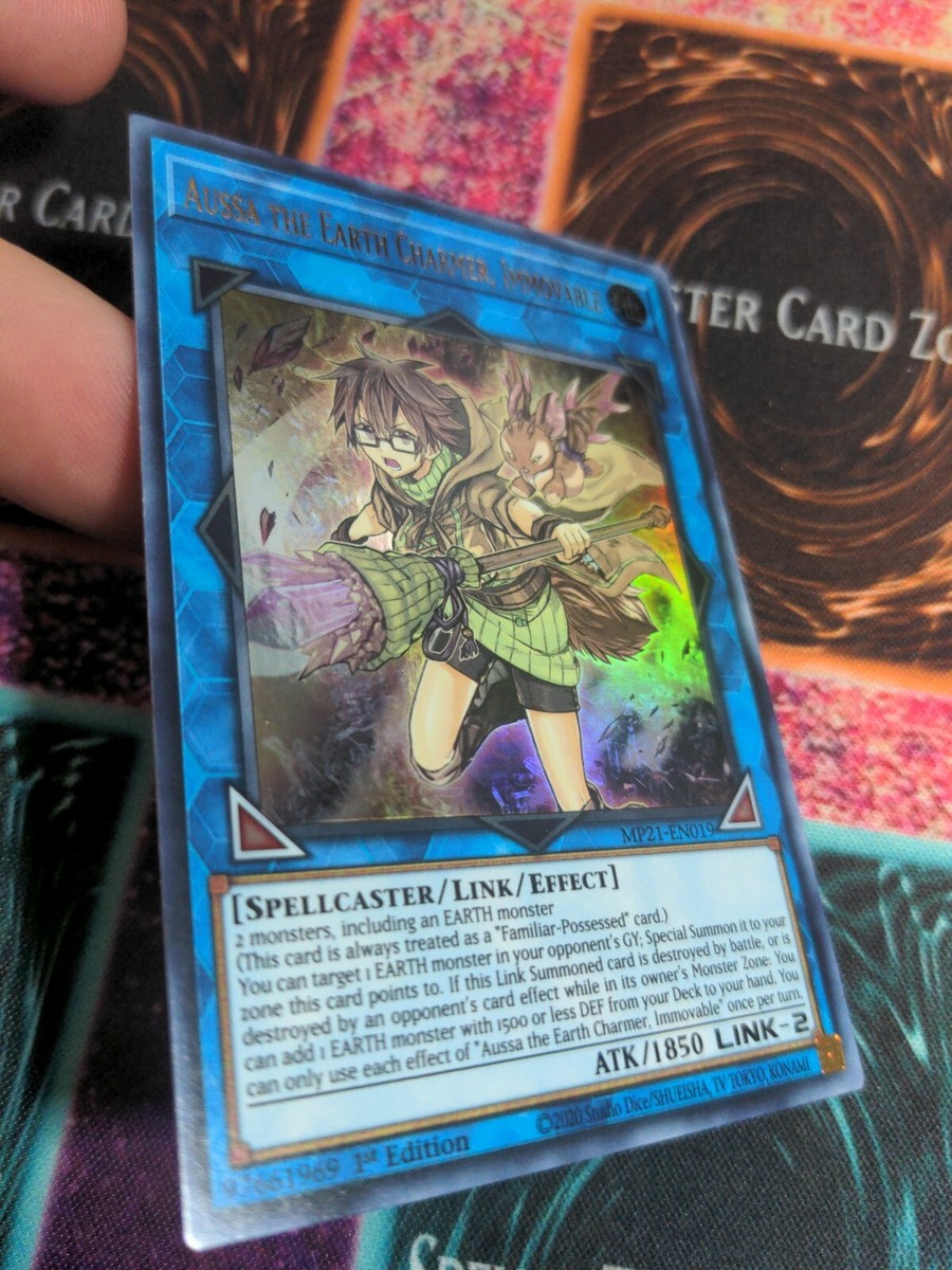 Yu-Gi-Oh! Aussa the Earth Charmer, Immovable MP21-EN019 1st