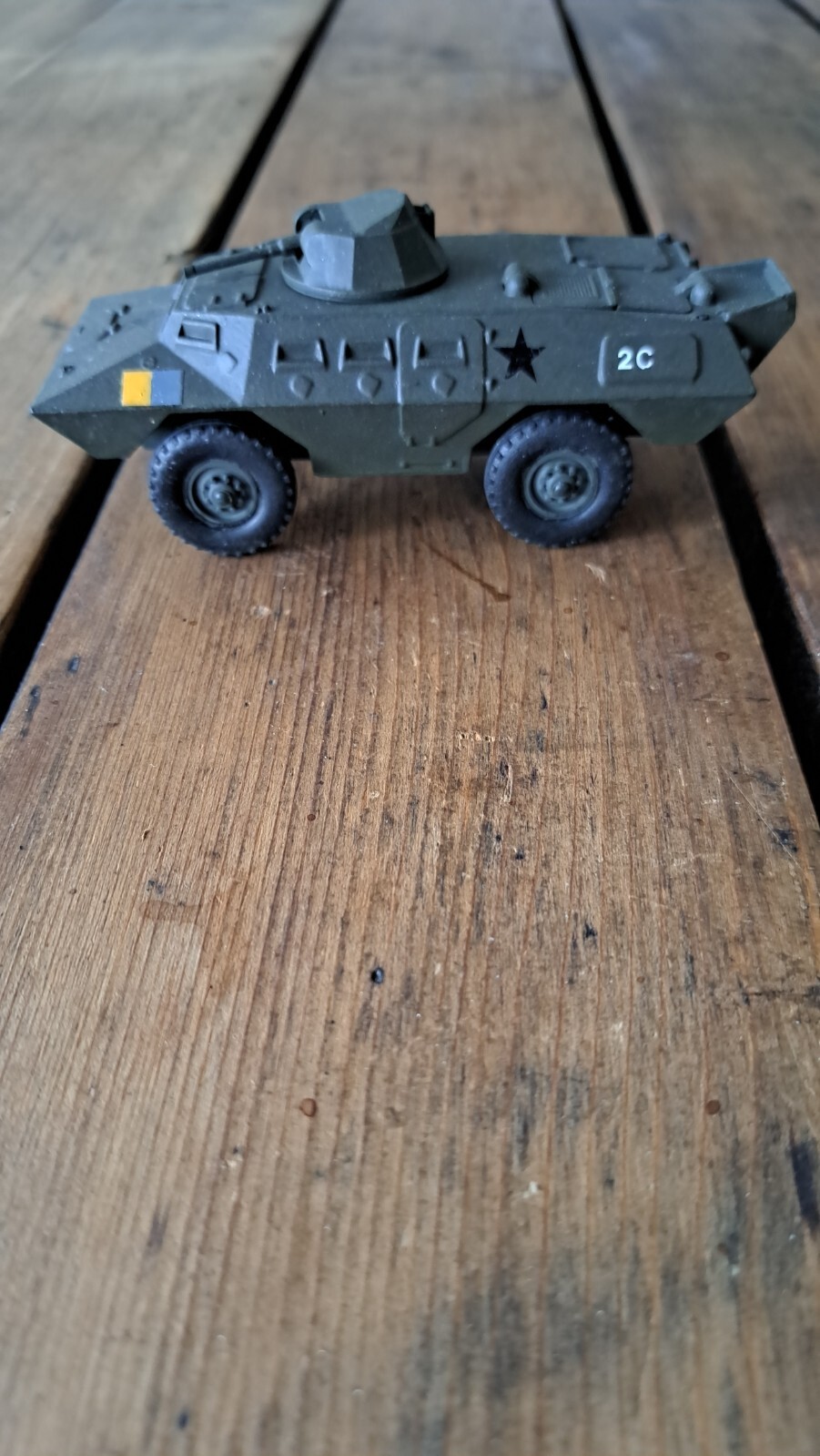 Le Commando Police car XM 706 V 100 4x4 miniature de Solido au 1/50e