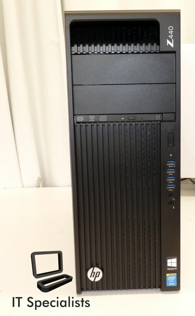 HP Z440 CAD Win 11 PC, 64GB DDR4, 480GB SSD, 27