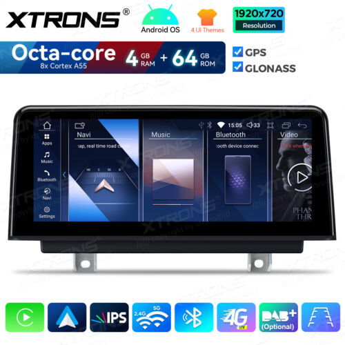 Für BMW F30 F31 F32 F33 NBT 4G Autoradio Android 14 8Core 4+64G CarPlay GPS WIFI - Bild 2 von 14