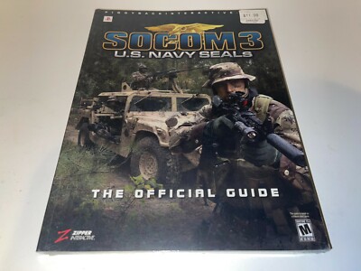 Socom 3 US Navy Seals The Official Guide by Piggyback New Factory Sealed