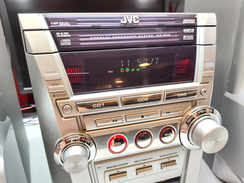 VGC JVC MX-GC5 CA-MXGC5 COMPACT STEREO COMPONENT SYSTEM AUX/USB/AM/FM 460W @ 6Ω - Picture 2 of 24