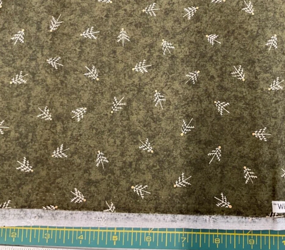 Clothworks - juego de invierno de farmyard creations-- 1 2/3 yardas Foto 2 de 2