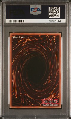 Yu-Gi-Oh! GOLD EDITION PSA 8 MVP1-ENGV3 DARK MAGICIAN MOVIE PACK
