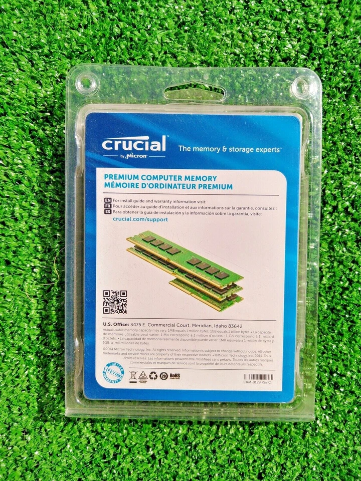 One 2 GB 1x Hynix 2GB 2Rx8 PC3-10600S-9-10-F2 Computer Memory Unused in Box - Image 3 of 3