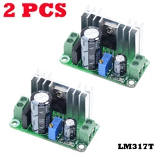 2X 5-35VDC/5-22VAC to 1-34VDC LM317T Step Down Linear Regulator Converter Module