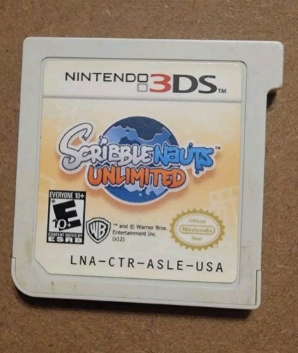 Scribblenauts Unlimited Nintendo 3DS Game Tested Works