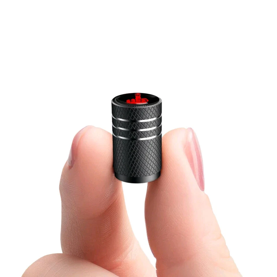 8 peças tampas de válvula de pneu de carro legal roda pneu haste de ar poeira acabamentos de estilo automático - Imagem 4 de 4