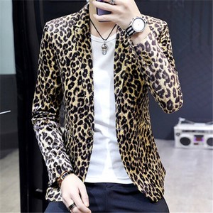 men's leopard jacket