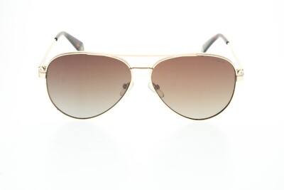 の POLAROID PLD 6069/S/X J5GLA GOLD TORTOISE POLARIZED SUNGLASSES 61