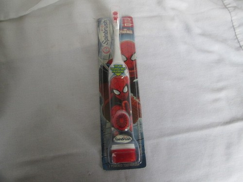 Spazzolino elettrico Ultimate Spider-Man 2013 per bambini Marvel nuovo - Foto 1 di 5