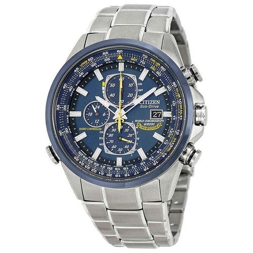 Citizen Eco Drive Blue Angels Chronograph Men's Watch AT8020-54L | eBay