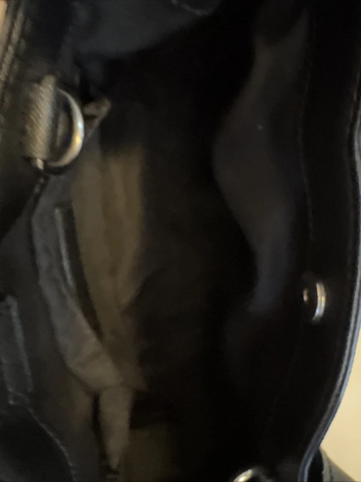 Bolso Rebecca Minkoff para mujer Mini MAB de cuero Saffiano negro sin correa Foto 4 de 4