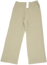 NEW Alfred Dunner Sage Green Pull-On Elastic Waist Pants, Womens Size 12 X 31"
