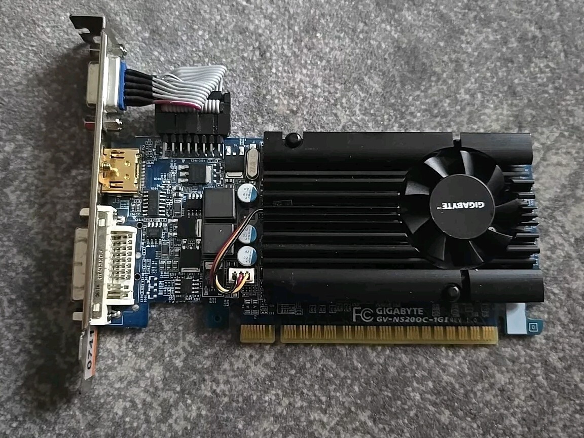 Gigabyte (1024 MB) (GVN520OC1GI) Graphics Card for sale online