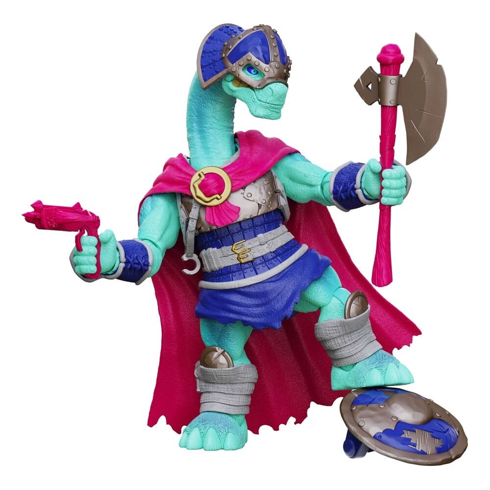 Figurine Saurozoic Warriors Kolig Shipbreaker Brontosaurus articulée pour collectionneur