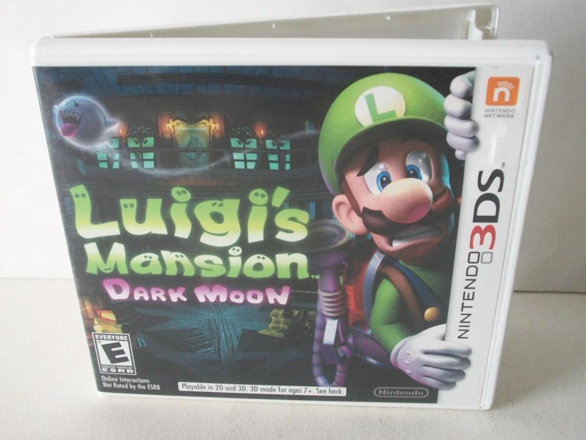 Luigi's Mansion Single Disc Case GameCube Case Reproduction