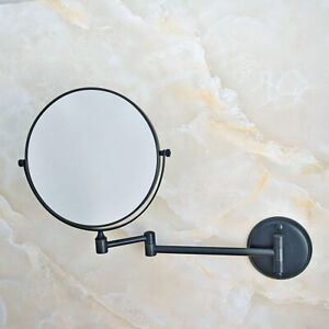 Oil Rubbed Bronze 8 Wall Mounted Swing, Wall Mount Magnifying Mirror Oil Rubbed Bronze
