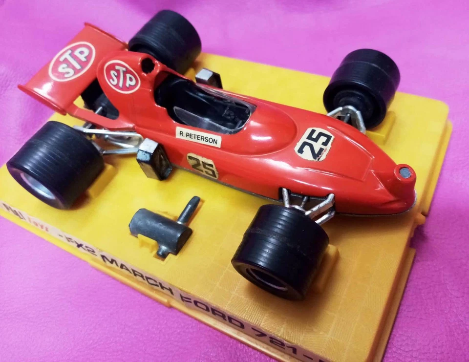 STP March Racing Team POLITOYS IN METALLO PRESSOFUSO SCALA 1:25 primi anni 70 - Immagine 2 di 4