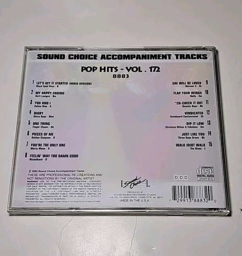 SOUND CHOICE SPOTLIGHT - POP HITS - ALICIA KEYS, BLACK EYED PEAS - SC8883 MINT - Picture 2 of 6