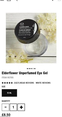 elderflower eye cream