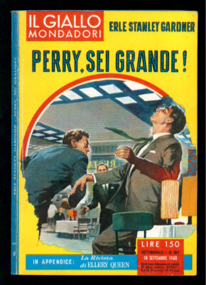 GARDNER ERLE STANLEY PERRY, DU BIST GROSS! DER GELBE MONDADORI NUMMER 607 1960