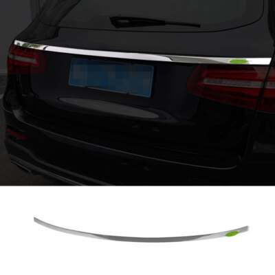 For Benz GLC X253 2016-22 Chrome Rear Trunk Lid Tailgate Upper
