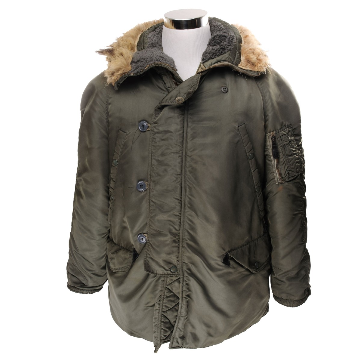 VINTAGE USAF N-3B N3B FLIGHT PARKA 1960S VIETNAM WAR SIZE VINTAGE USAF N-3B N3B FLIGHT PARKA 1960S VIETNAM WAR SIZE
