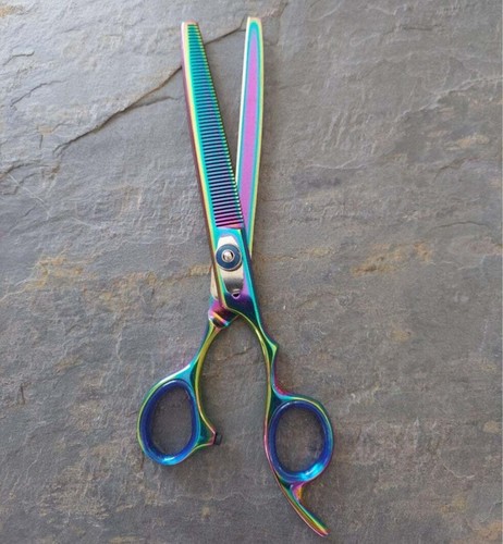 Kashi Professional BR-403TL Thinning Shears Scissors 7.5 "56 Teeth - Picture 2 of 4