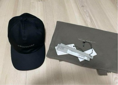 Rick Owens 24SS RR01D3400 Embroidered Baseball Cap Men