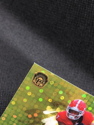 TRUE 1/1 2021 Super Glow Jermaine Burton GOLD DISCO CIRCLES Rookie Card No. 83 - Picture 5 of 17