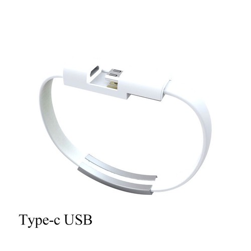 USB Data Charge Sync Cable Charger Bracelet Wrist Band For iPhone Samsung UK - Picture 18 of 18