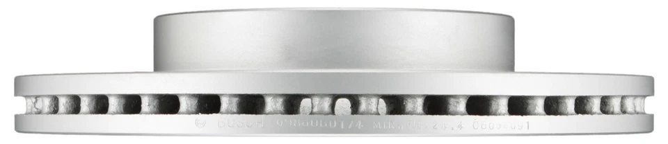 Rotor de freno de disco delantero Bosch QuietCast para Chrysler 300M 1999-2004 Foto 3 de 3