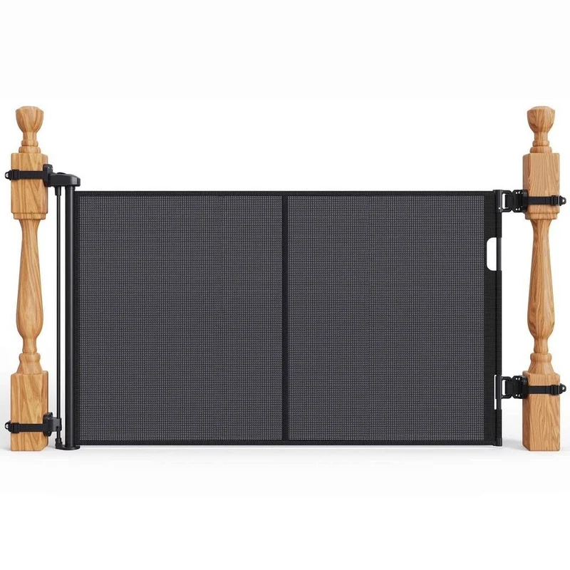 Bingguz Retractable Mesh Baby Gate Stairs