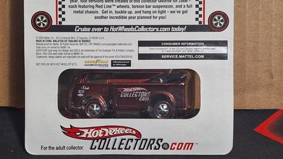 Hot Wheels RLC Redline Wheels Red Beach Bomb Too 2006 Club Car