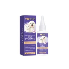 Pet Eye Drops for Tear Stain Remover, Gentle Cleaning Solution for Cats Dogs