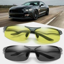 Nachtfahrbrille KFZ Nachtsichtbrille Kontrastbrille Verfärbt Sonnenbrille Brille