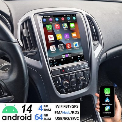 Carplay 4+64G Android14 Autoradio GPS NAVI Für Opel Astra J Buick EXCELLE Verano