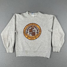 Vintage 80s Loyola University Chicago Sweatshirt Men&rsquo;s Medium Gray Champion 