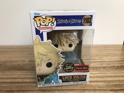 Funko Pop! Black Clover - Luck Voltia 1102 (Chase) (GITD) - AAA W/Pop Protector!