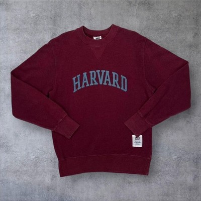 Lee Harvard College Arc Spellout Grafik burgunderrot Sweatshirt Small