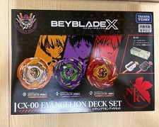 TAKARA TOMY BEYBLADE X CX-00 EVANGELION DECK SET Japan 2026