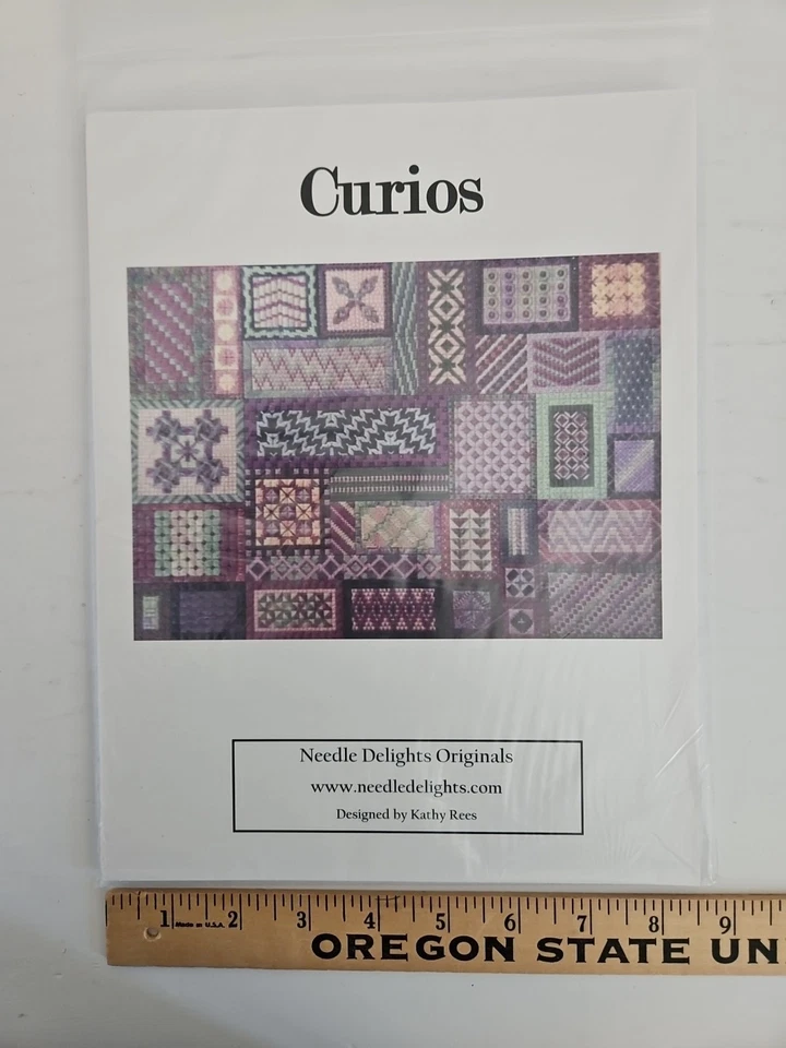Needle Delights Originals CURIOS Needlepoint Pattern by Kathy Rees NEW - Image 2 of 4